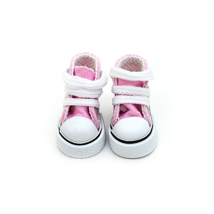 Wholesale  Canvas Shoes 10cm Cotton Doll Clothes Dressing Accessories