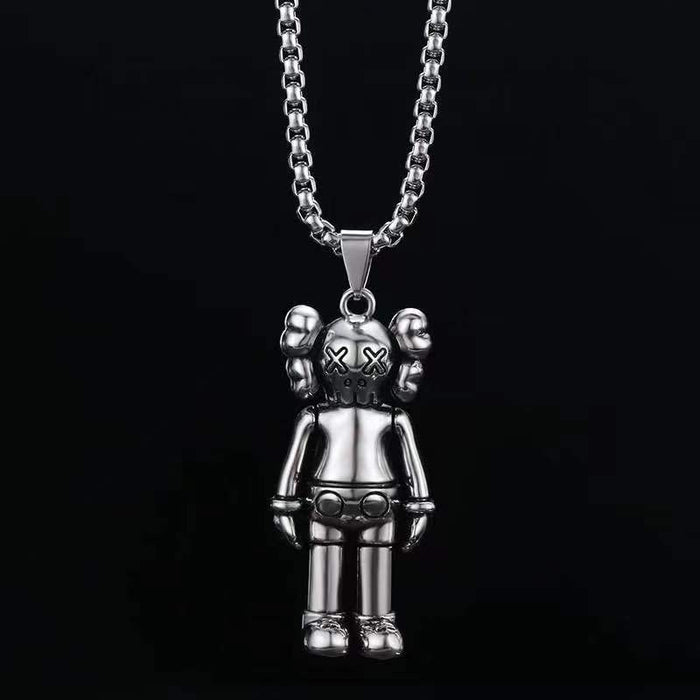 Wholesale Titanium Steel Alloy Pendant Necklace JDC-NE-DanY007