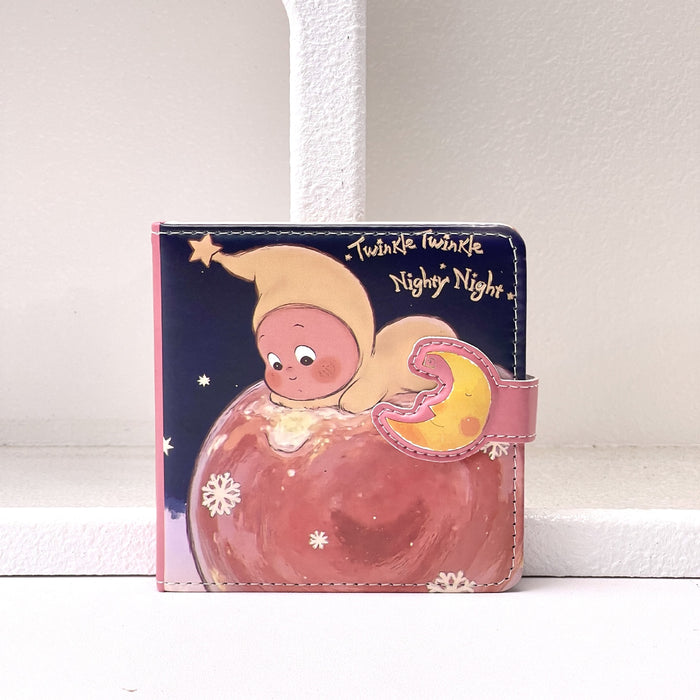 Wholesale Cute Cartoon PU Leather Journal with Gold Foil Laser Stars M5 Magnetic Snap Full-Color Pages