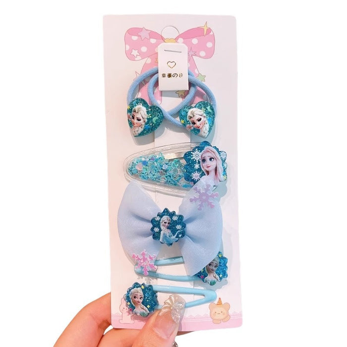 Wholesale Cute Cartoon Kids'  Hair Clip and Hair Scrunchies Set