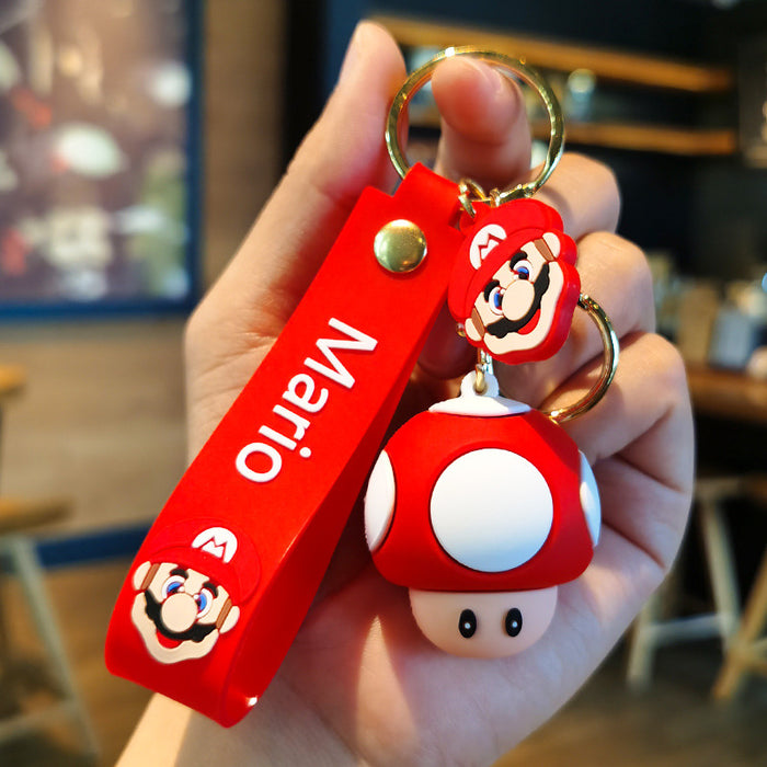 Wholesale PVC Cartoon Three-dimensional Keychain JDC-KC-TingM311