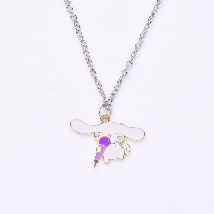Wholesale Cartoon Cute Necklace Dog Necklace Student Couple Girlfriend Accessories