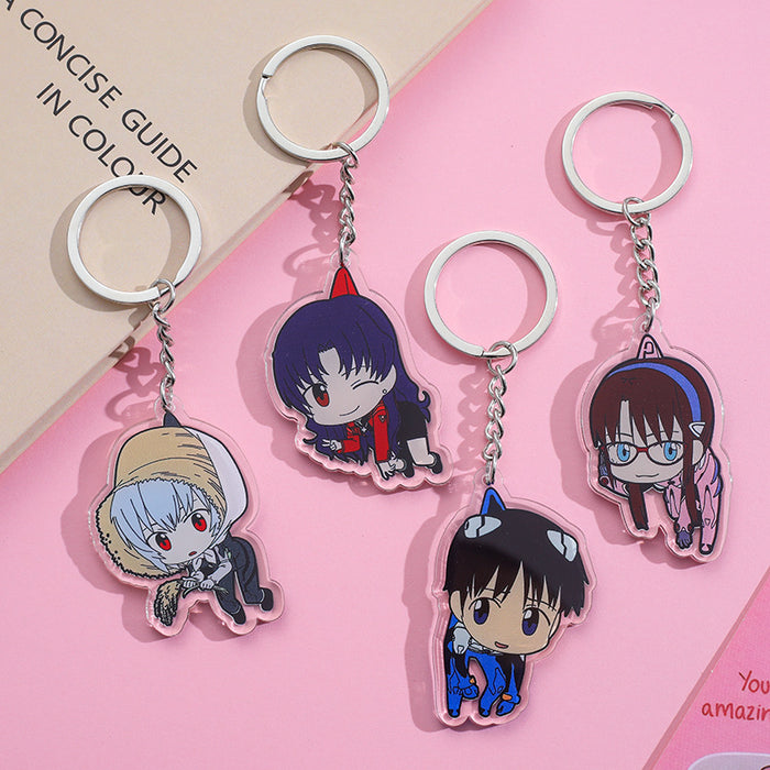 Wholesale Cartoon Cute Acrylic Keychain JDC-KC-AnDao001