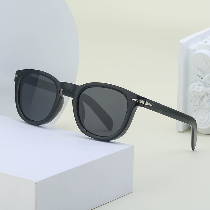 Wholesale Polarized Sunglasses Fashion Elliptical Frame Sunglasses Polarized Mirrors