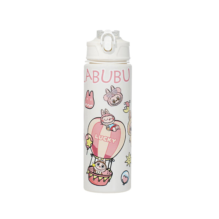 Wholesale Cute Straw Water Cup Cartoon Water Cup with Lanyard
