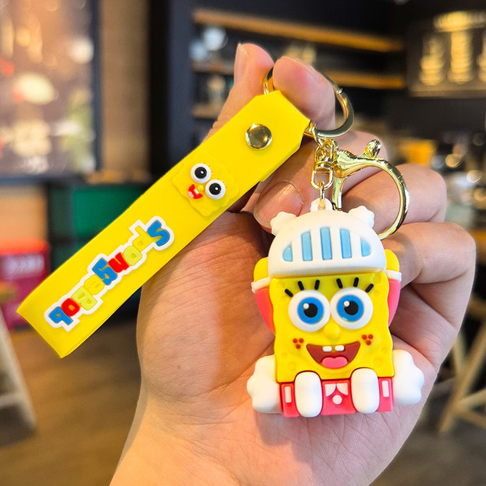Wholesale Rubber Keychain Car Key Accessory Boutique Resale Gift