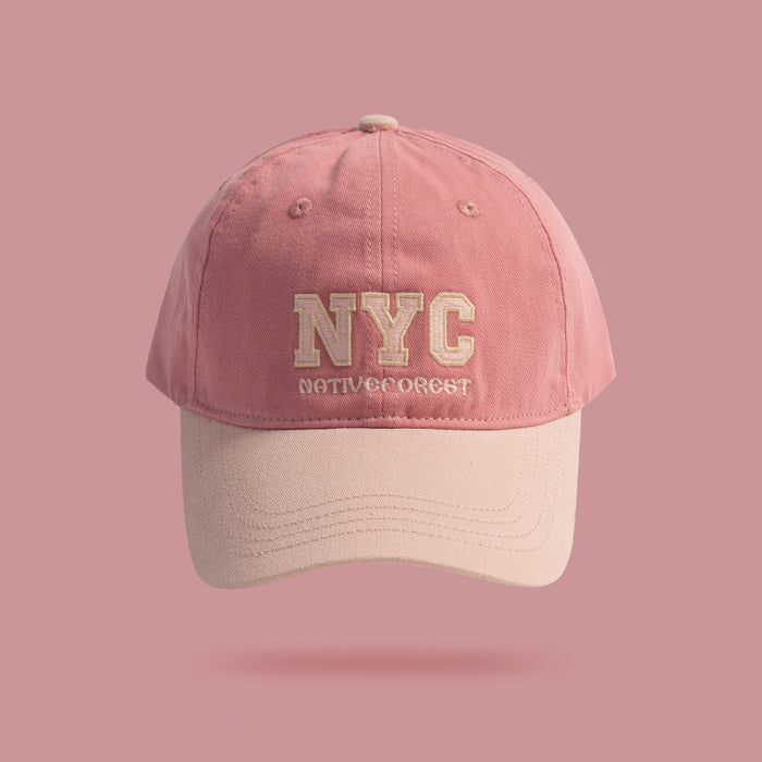 Wholesale Baseball Cap Fashion Contrast Color  Embroidery  hat