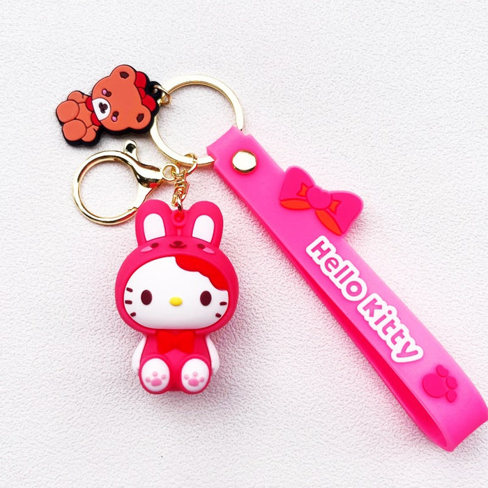 Wholesale PVC Cartoon Doll Keychain JDC-KC-WuYi269