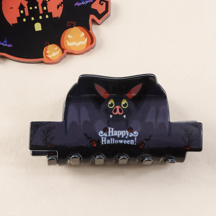 Wholesale  ghost pumpkin clip shark clip back of the head hair accessories