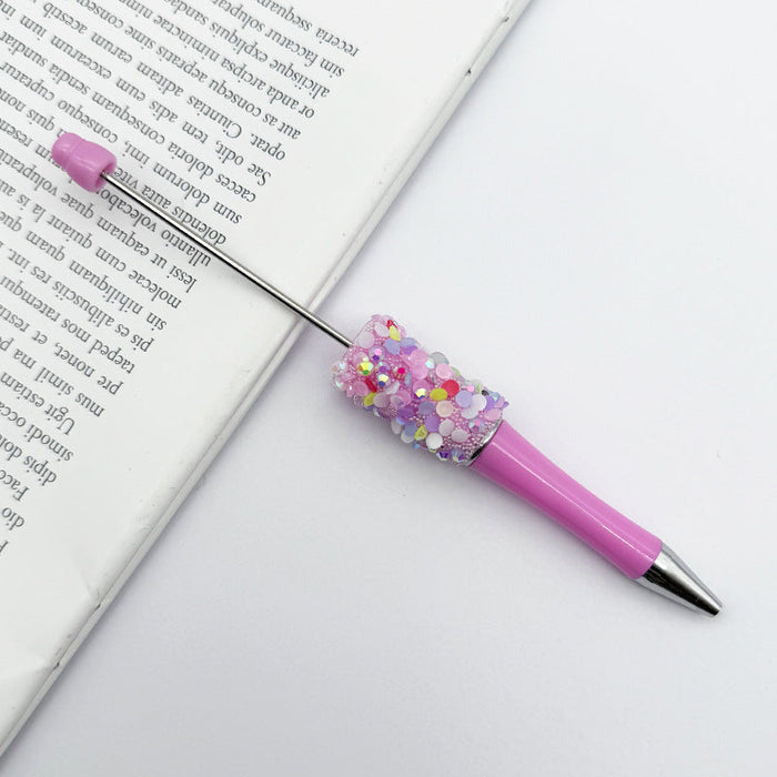 Wholesale Beadable Pens Resin Diamond Sequin DIY Pen JDC-PN-ZiCheng001