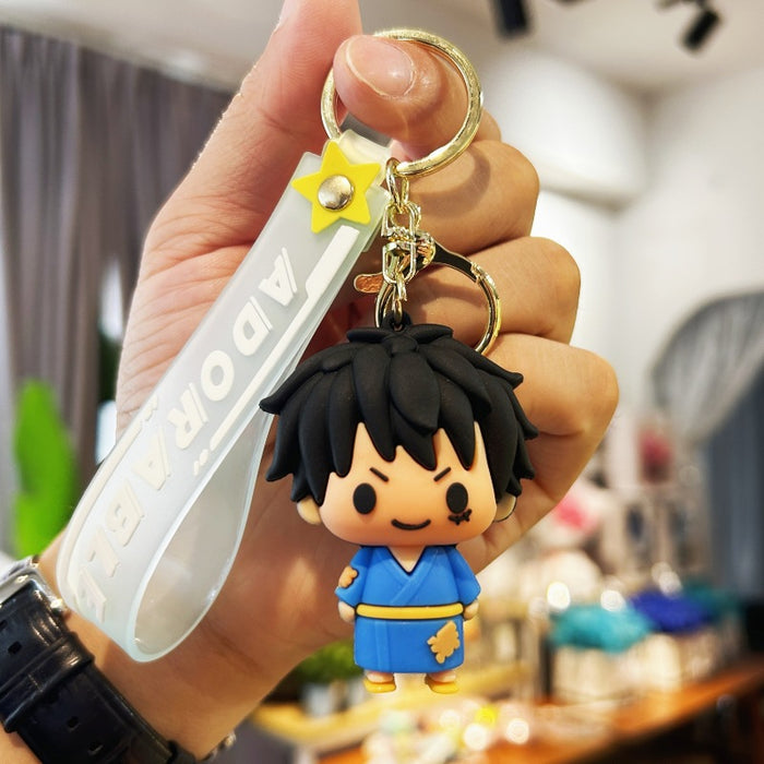 Wholesale Cartoon Doll PVC Keychain JDC-KC-ChuC035