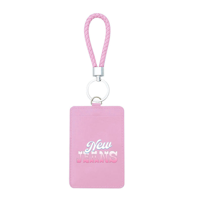 Wholesale PU Card Holder Keychain JDC-KC-ShuaiX002