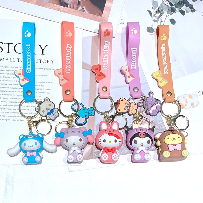 Wholesale Adhesive Cartoon Doll Keychains (S) JDC-KC-Gongz041