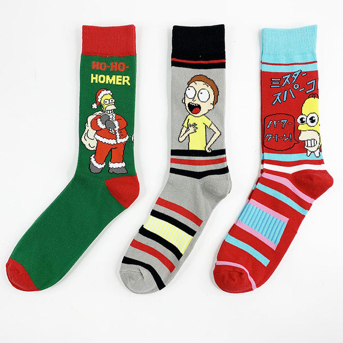 Wholesale Cotton Cartoon Tube Socks JDC-SK-YiYan009