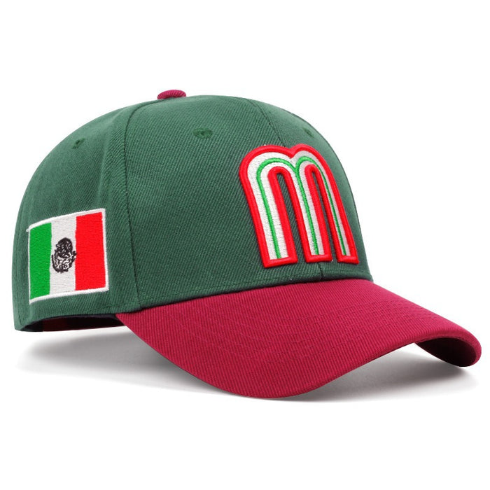 Wholesale M Letter Embroidered Cotton Baseball Cap JDC-FH-AiZ001