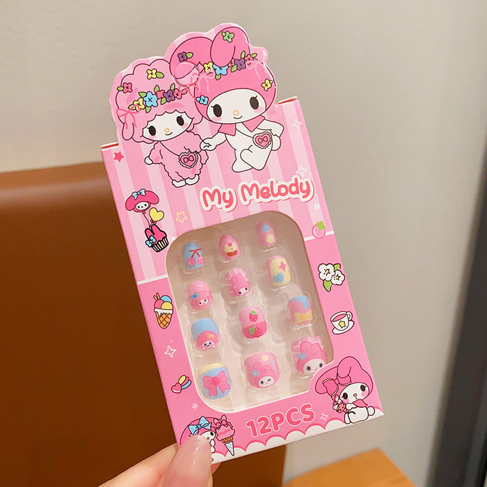 Wholesale Children's Nail Stickers Non-toxic and Tasteless Girls JDC-NS-DF001