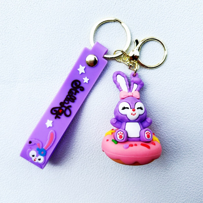 Wholesale PVC Cartoon Doll Keychain JDC-KC-WuYi117