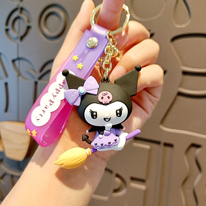 Wholesale 5pcs Cartoon keychain, cute backpack pendant, car keychain