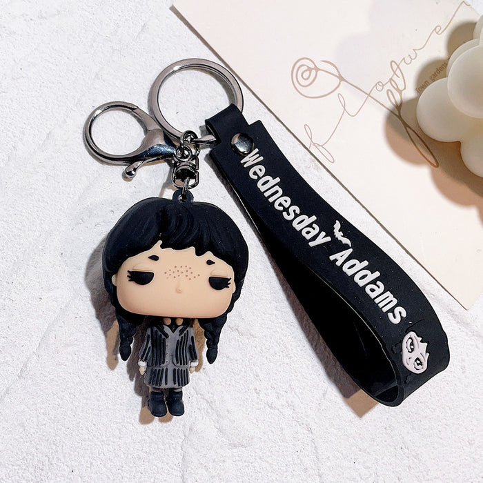Wholesale 3D Dropping Glue Doll Animation  Pendant Keychain