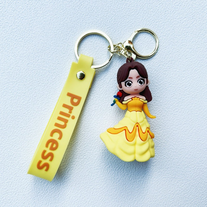 Wholesale PVC Cartoon Doll Keychain JDC-KC-WuYi198