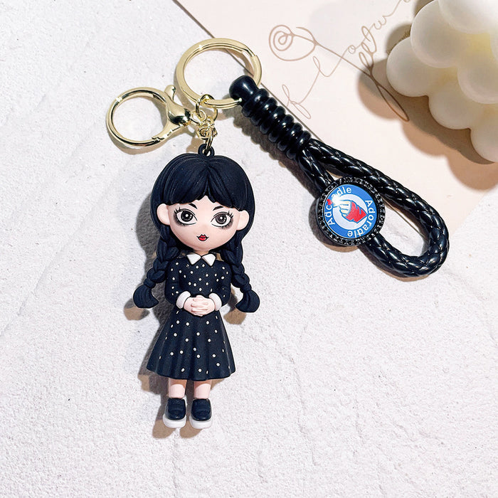 Wholesale 3D Dropping Glue Doll Animation  Pendant Keychain