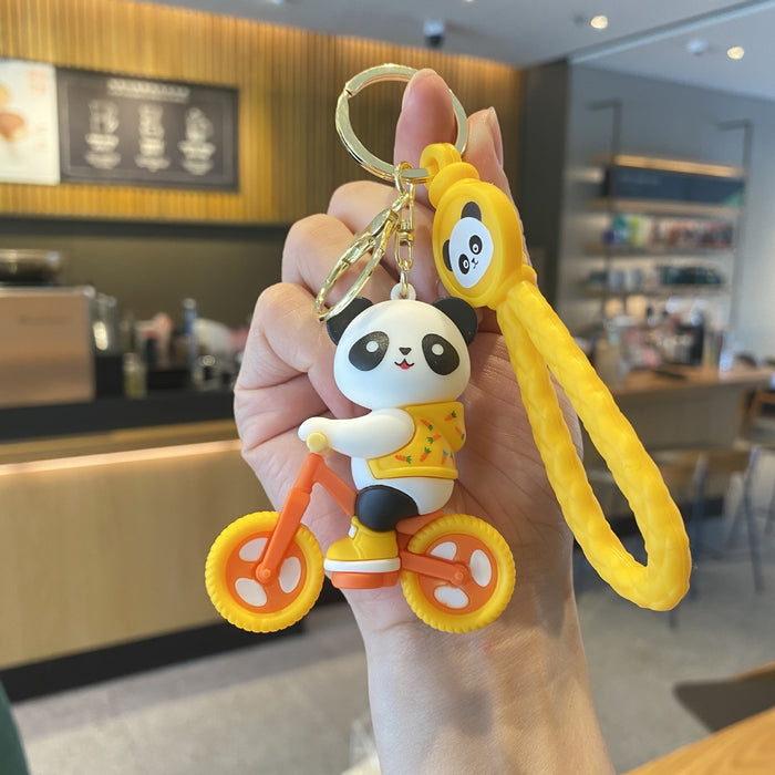 Wholesale Cute 3D Doll Silicone Keychain JDC-KC-MingT148