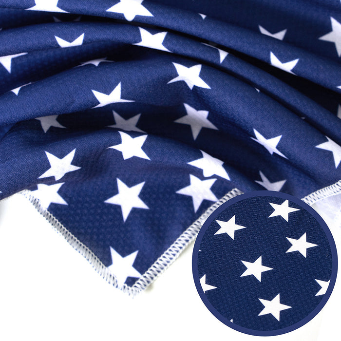 Wholesale 5pcs Flag Print World Cup Headf Quick-Dry Cooling Sun Protection