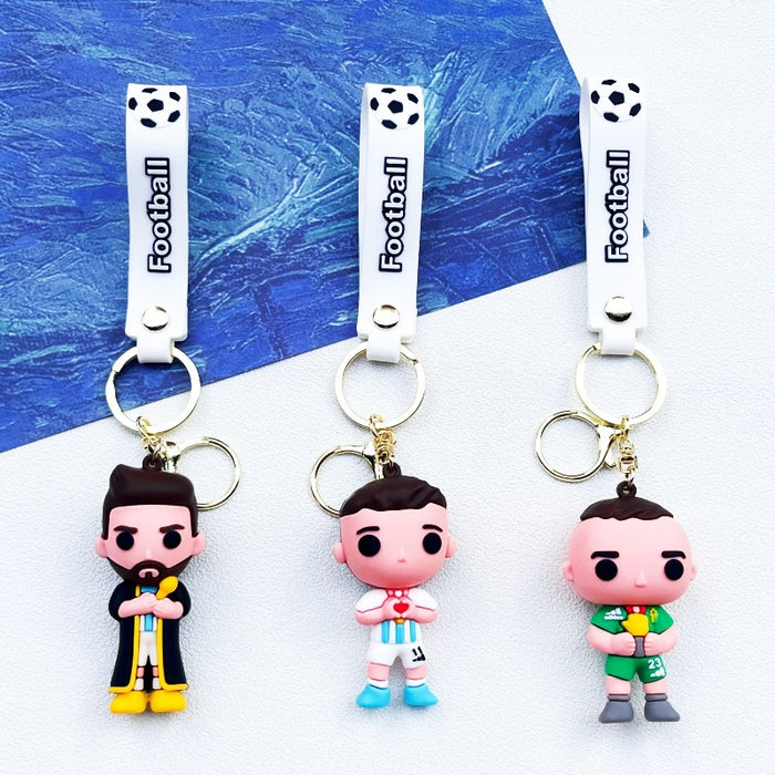 Wholesale Cartoon Doll PVC Keychain JDC-KC-ChuC022