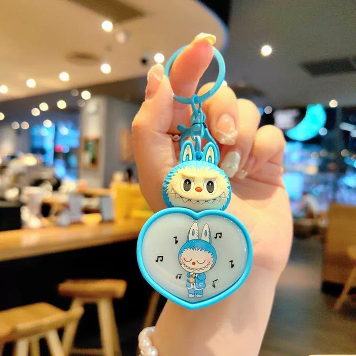 Wholesale Love Sheep Night Light Keychain Pendant