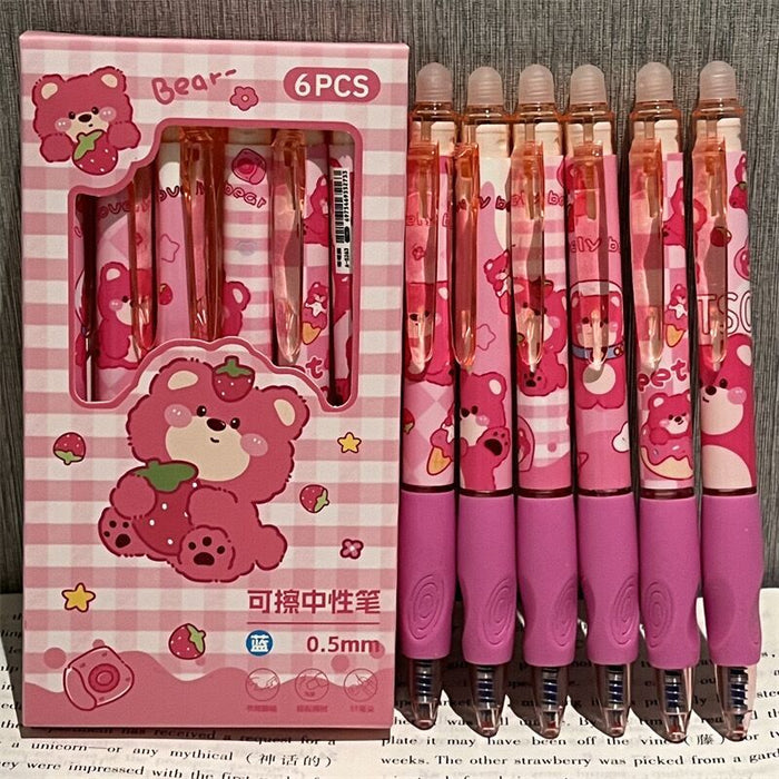 Wholesale Press Cartoon Plastic Neutral Pen JDC-PN-YC006