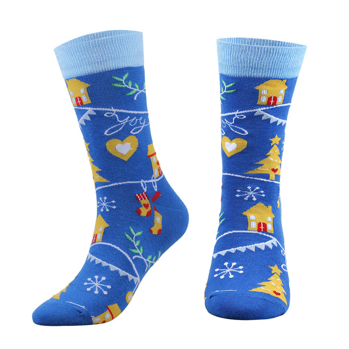 Wholesale Christmas Cotton Socks JDC-SK-XQ037