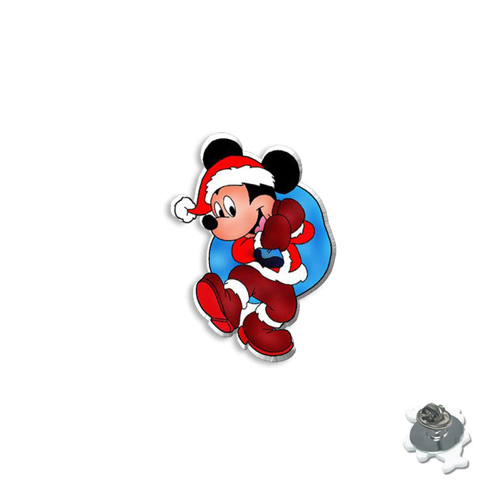 Wholesale Cartoon Christmas Series Wreath Resin Brooch JDC-BCH-XiangL003