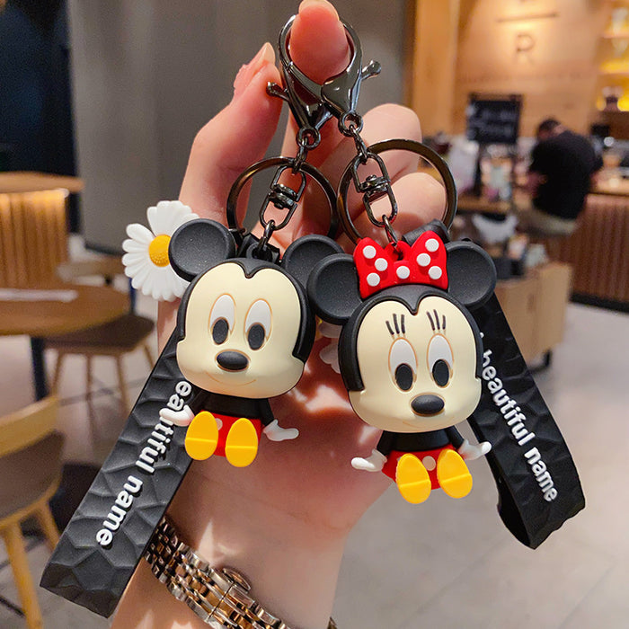 Wholesale Cartoon  Keychain Pendant Cute pvc Accessories