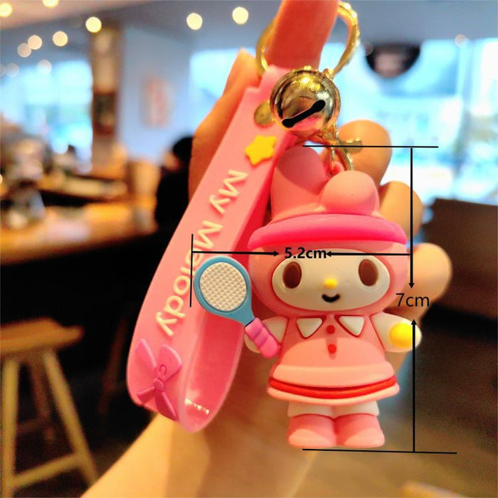 Wholesale PVC Cartoon Doll Keychain JDC-KC-Aile014