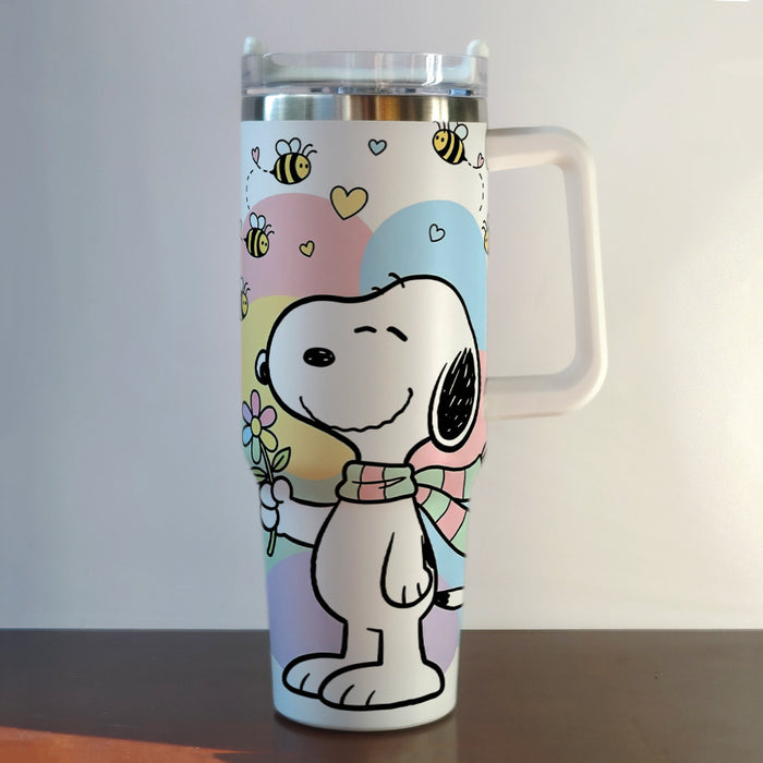 Wholesale Stainless Steel Insulated Tumbler 40oz with Handle Car Cup MOQ≥2