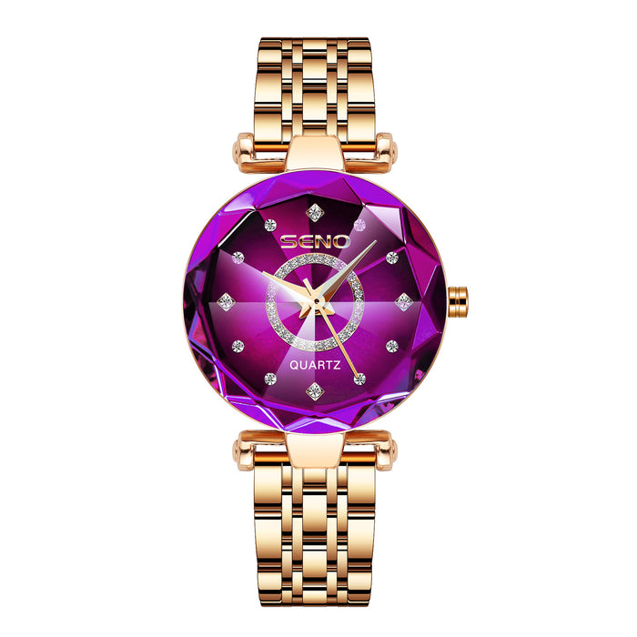 Wholesale Quartz Watch Diamond Steel Band Women's Watch JDC-BT-TSR003