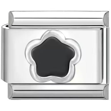 Wholesale Mother' s Day Series Stainless Steel Italian Flower Bracelet DIY Module Combination Jewelry