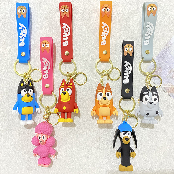 Wholesale PVC Cartoon Doll Keychain JDC-KC-WuYi135