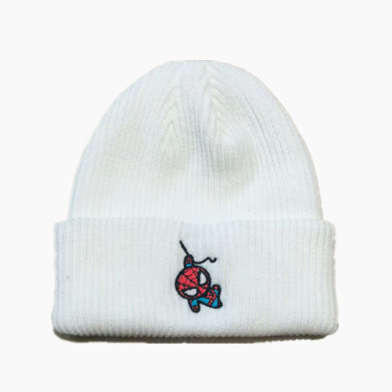 Wholesale embroidery knitted hat wool  winter hat