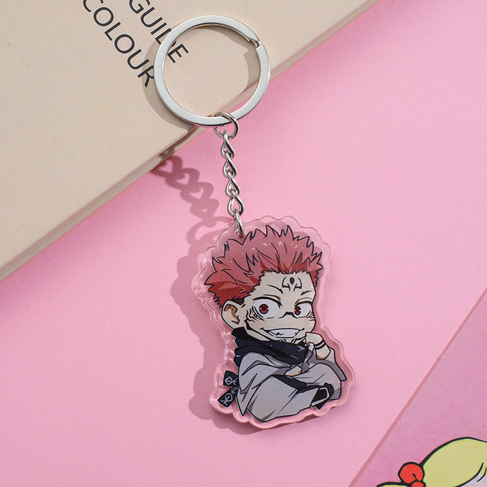 Wholesale Cartoon Cute Acrylic Keychain JDC-KC-AnDao010