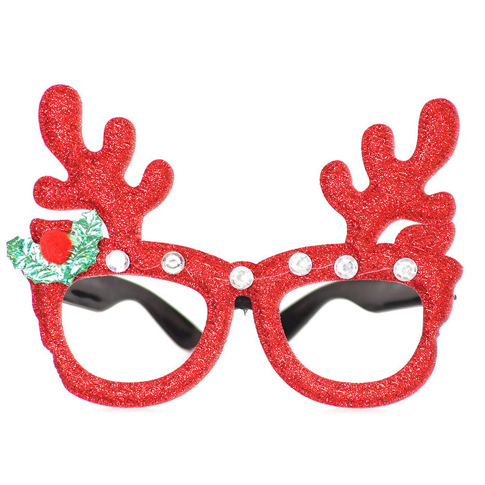 Wholesale Christmas Children Plastic Glasses JDC-SG-ZHHAO002