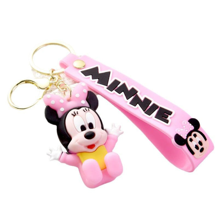 Wholesale Sitting posture keychain cute keychain bag decoration