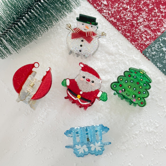 Wholesale Christmas Clip Cute  Snowman Hairpin Hair Accessories