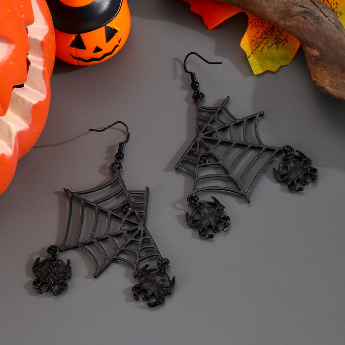 Wholesale Gothic style bat  pendant earrings personality dark ladies jewelry  personality earrings