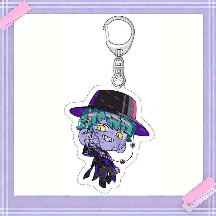 Wholesale 10pcs/set K-POP anime merchandise acrylic keychains and pendants