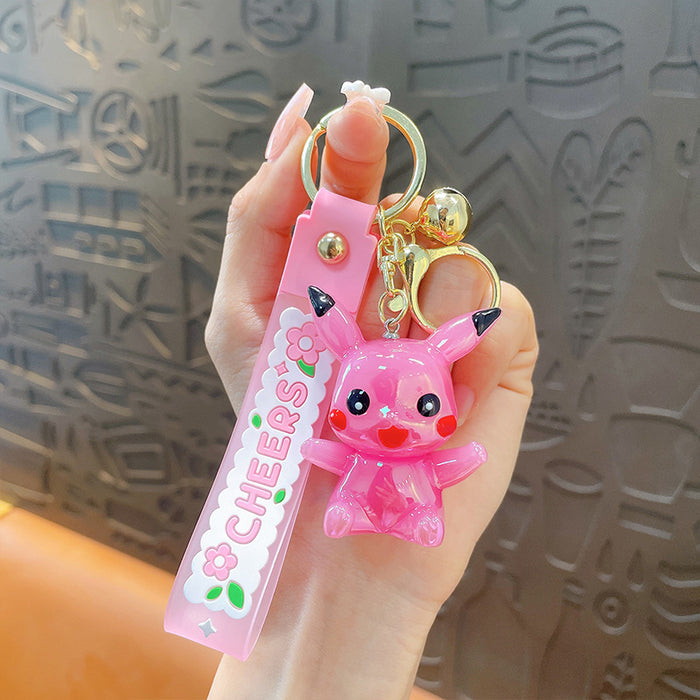 Wholesale Acrylic Glossy Mini Doll Keychain JDC-KC-YanG040