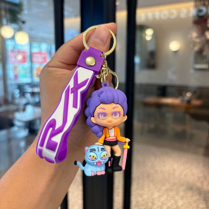 Wholesale KPOP PVC keychains  toys accessories