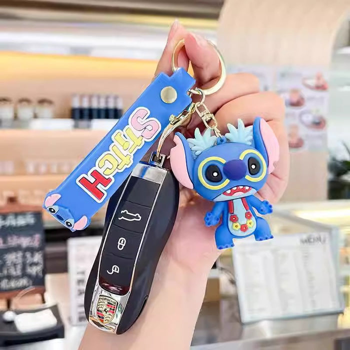 Wholesale  Keychain Car Pendant  Cartoon Couple Bag Key Chain Hanging