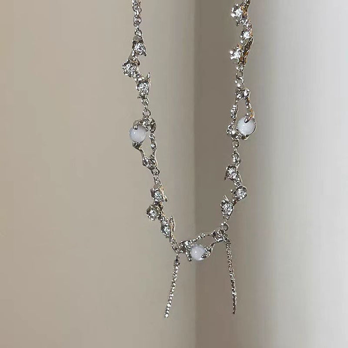 Wholesale Titanium steel necklace, neck chain, niche collarbone chain