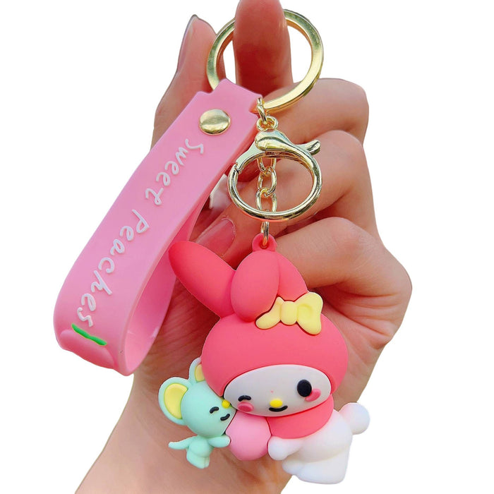 Wholesale  keychain cute  pendant car schoolbag key chain  Cartoon  keychain